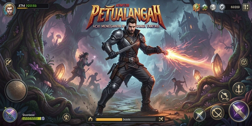 Tampilan gameplay menegangkan dengan aksi RPG yang mendebarkan.