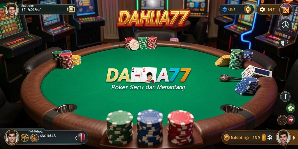 Tampilan gameplay seru dan interaktif di DAHLIA77.