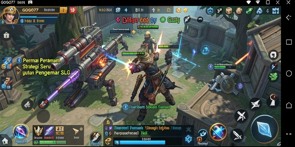 Tampilan gameplay menarik dari GOGO77 dengan aksi SLG yang mendebarkan.