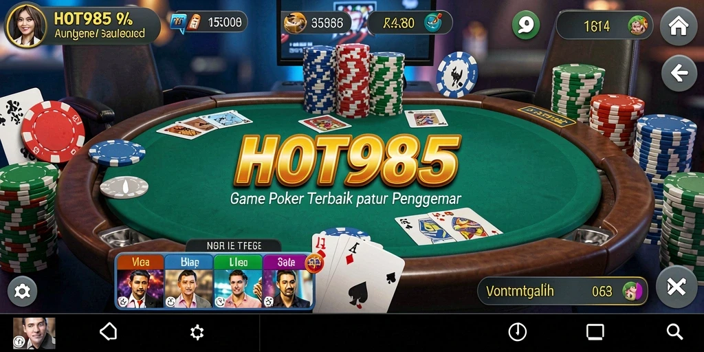 Tampilan gameplay seru dan menantang di HOT985.