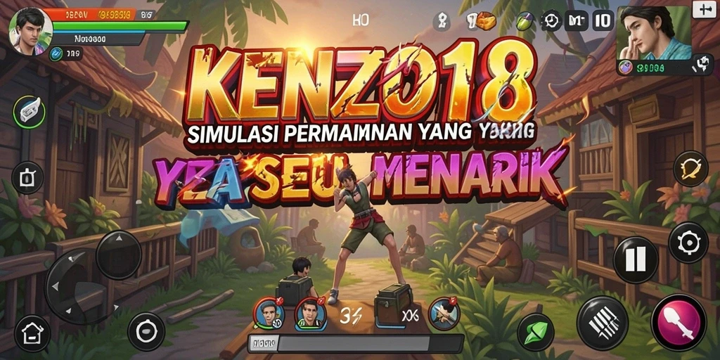 Tampilan menarik dari gameplay KENZO188 yang dinamis dan mengasyikkan.