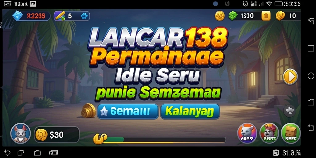 Tampilan gameplay menarik dalam LANCAR138 yang memikat para pemain.