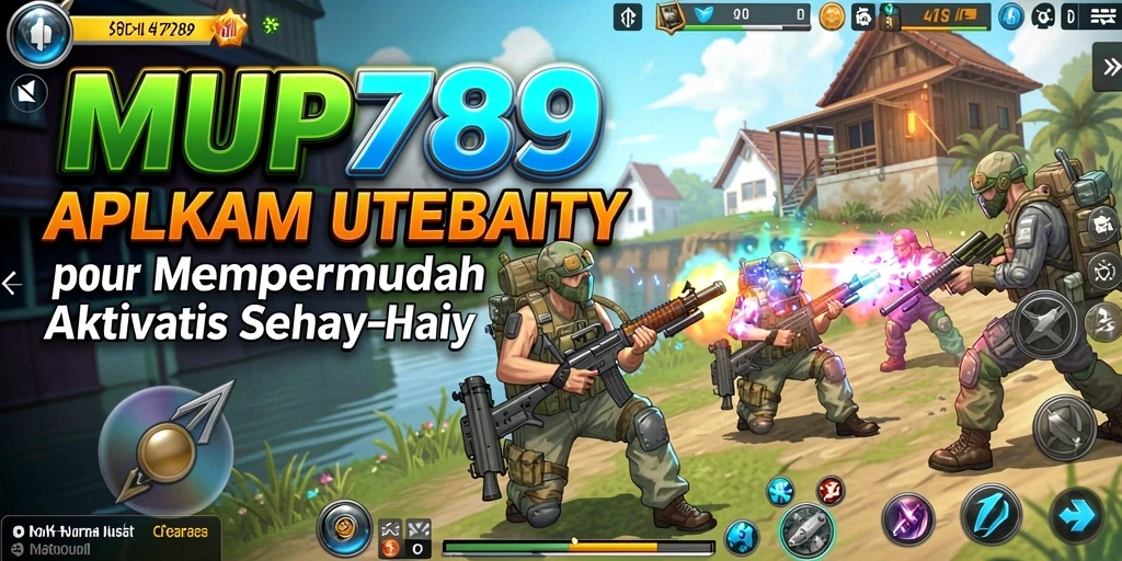 Tampilan antarmuka MVP789 yang sederhana dan mudah dinavigasi.