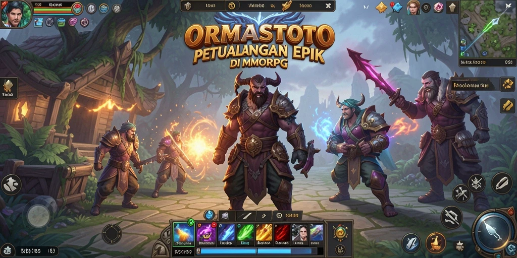 Gameplay seru dan menantang dalam dunia MMORPG ORMASTOTO.