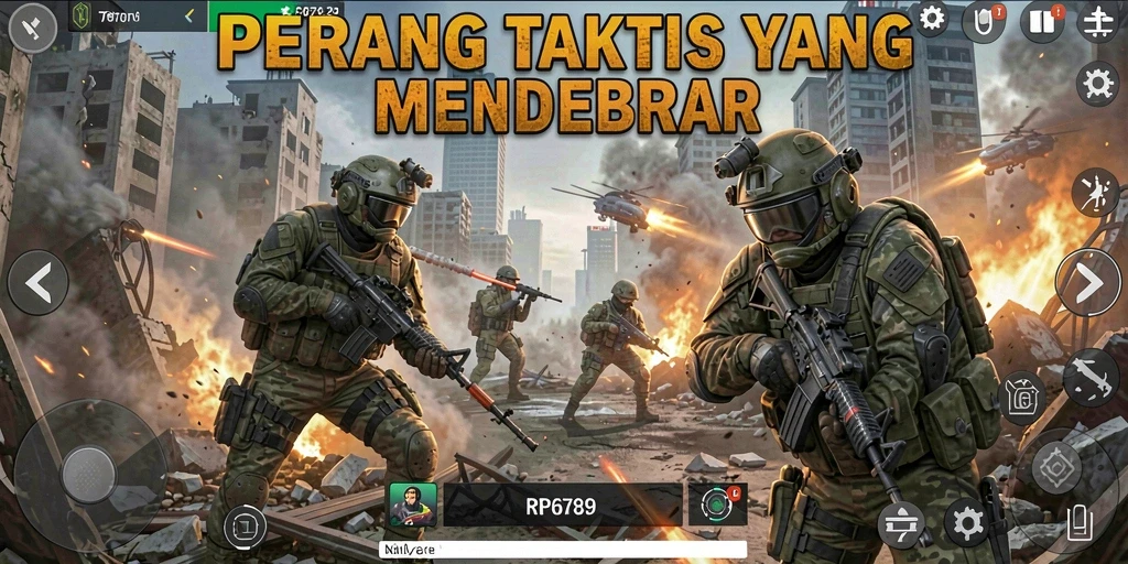 Gameplay RP6789 yang seru dan mendebarkan.