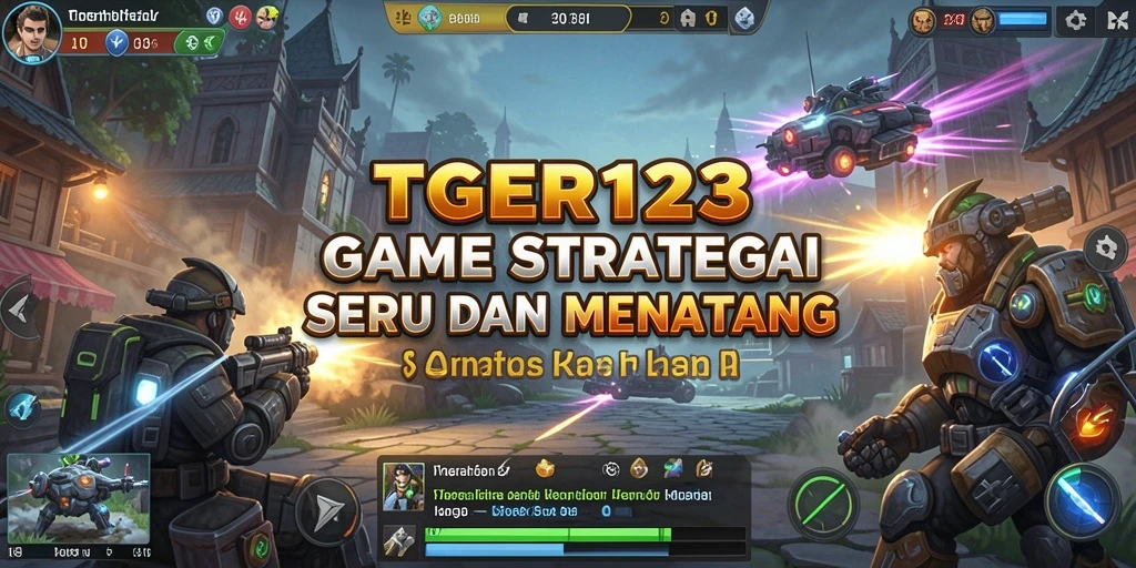 Tampilan gameplay menegangkan di TGER123 dengan strategi yang menarik.